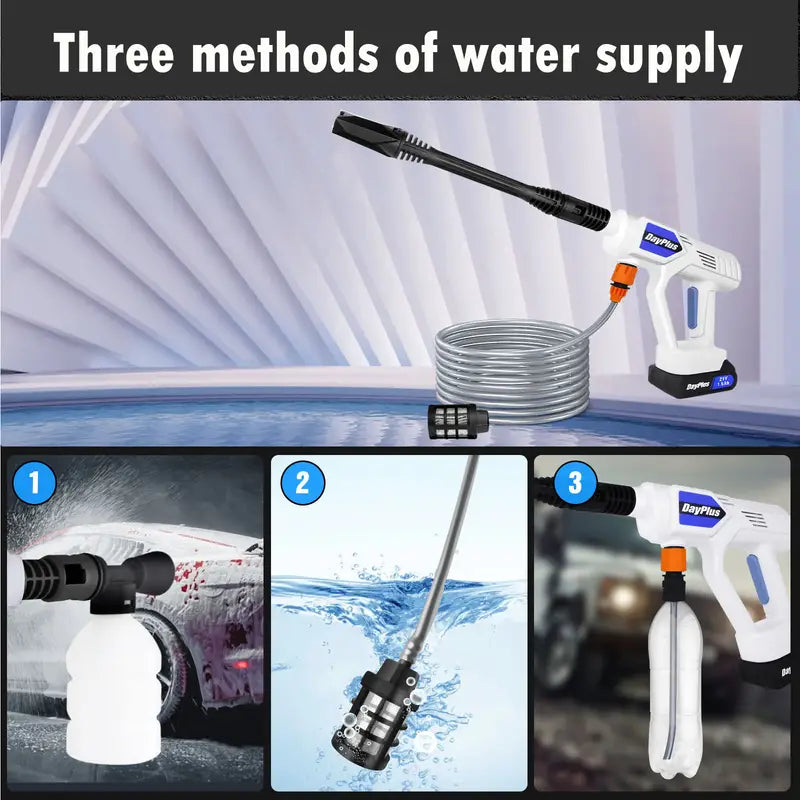 Cordless Pressure Washer With Battery