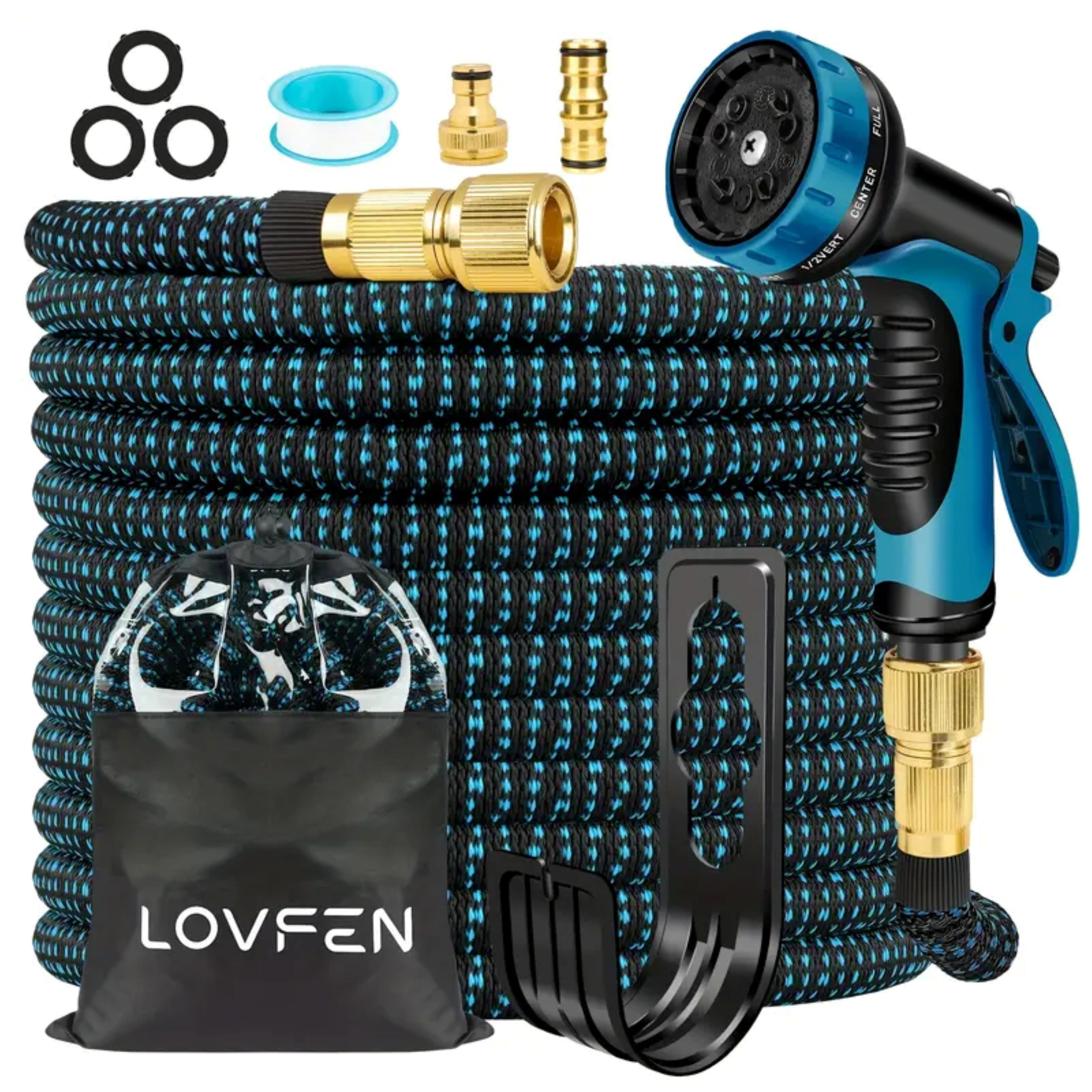 100ft Heavy-Duty Rubber Hose