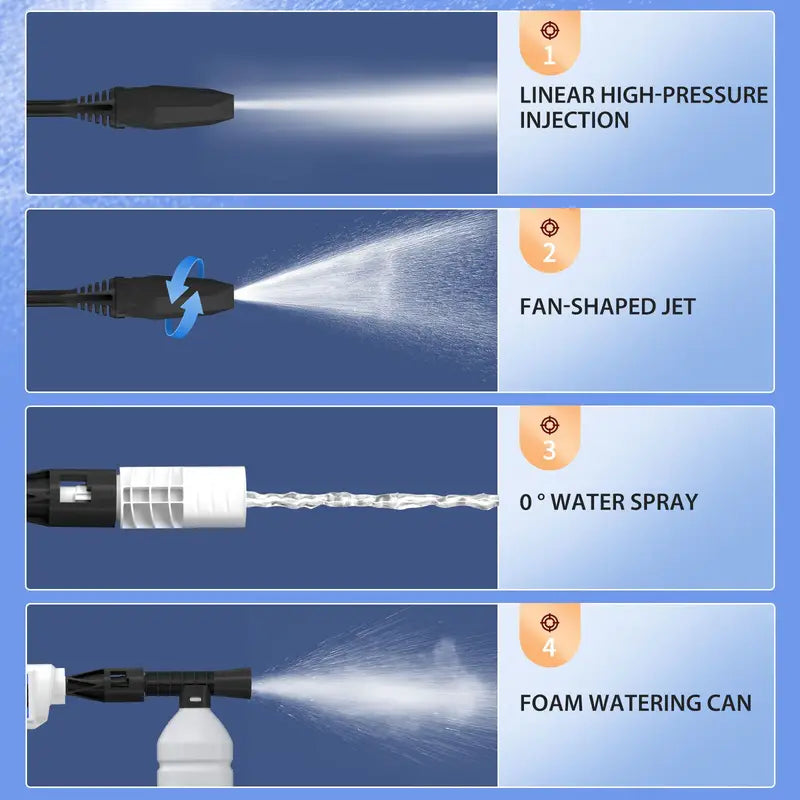 Cordless Pressure Washer With Battery